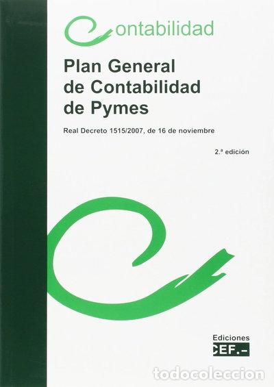 books: Plan General de Contabilidad de Pymes- 9788445417003