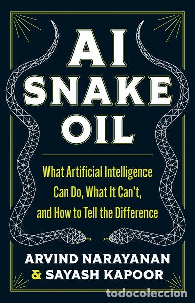 Livros em segunda m&atilde;o: AI Snake Oil- 9780691249131