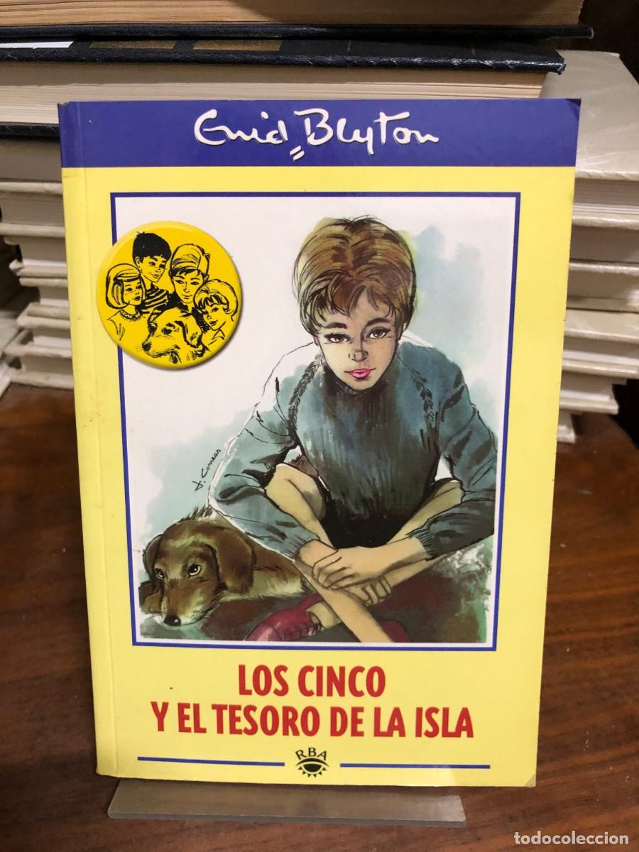 Livros em segunda m&atilde;o: Los Cinco y el tesoro de la isla Enid Blyton