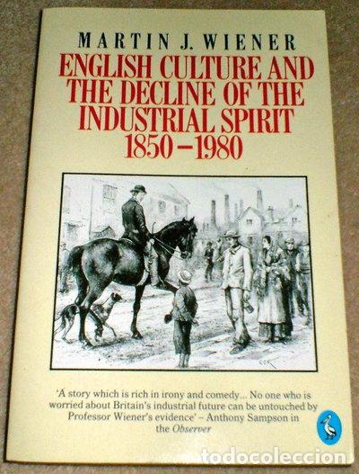 Livros em segunda m&atilde;o: English Culture and the Decline of the Industrial Spirit, 1850-1980- 9780140226621