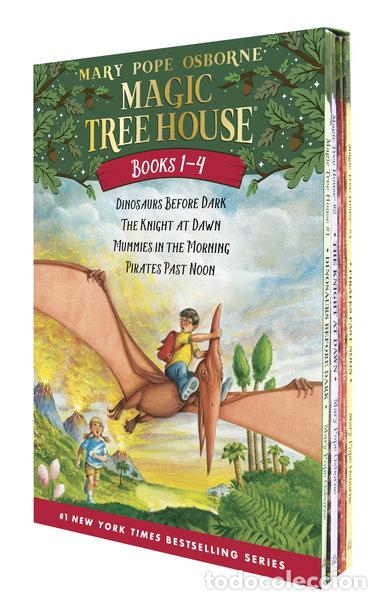 books: Magic Tree House Books 1-4 Boxed Set- 9780375813658