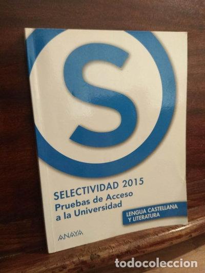Libros: Lengua Castellana y Literatura. Selectividad/PAU 2015- 9788469813683