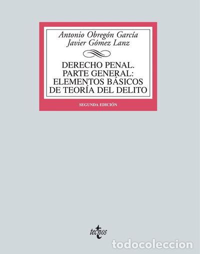 books: Derecho Penal. Parte general: Elementos b&aacute;sicos de teor&iacute;a del delito- 9788430966233