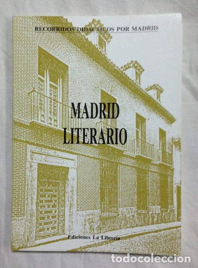 Libros: Madrid literario- 9788487290053