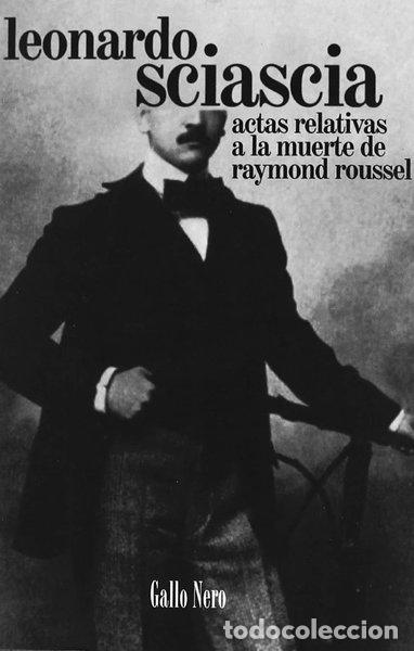books: Actas relativas a la muerte de Raymond Roussel- 9788493793241