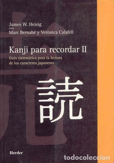 books: Kanji para recordar II- 9788425423734