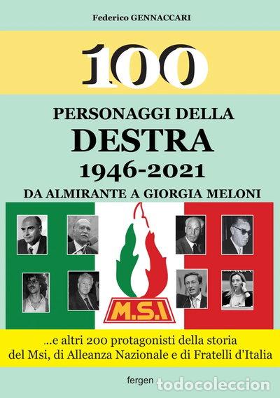 Libros: 100 personaggi della destra 1946-2021- 9788898509478
