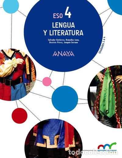 Libros: Lengua y Literatura 4- 9788469810637