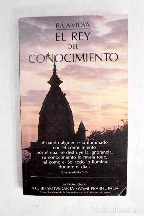 books: El rey del conocimiento.- Raja Vidya