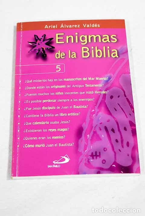 Libri di seconda mano: Enigmas de la Biblia. N&ordm; 5.- &Aacute;lvarez Vald&eacute;s, Ariel