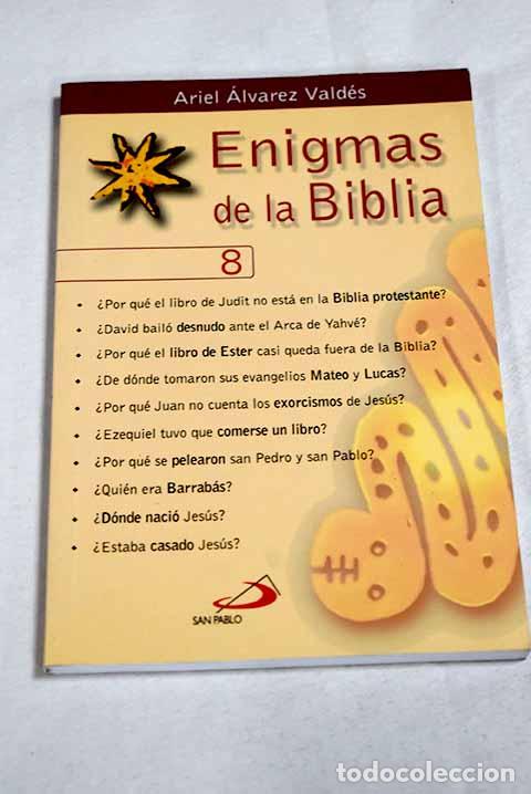 Libri di seconda mano: Enigmas de la Biblia. N&ordm; 8.- &Aacute;lvarez Vald&eacute;s, Ariel