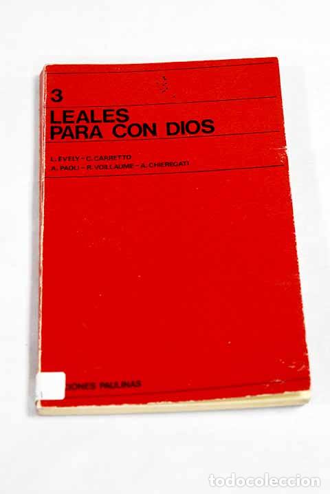 B&uuml;cher: Leales con Dios: : Edic. Paulinas.