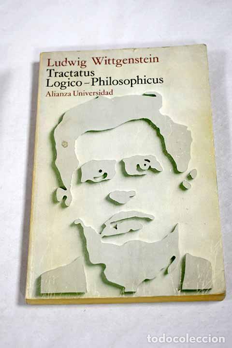 Libros: Tractatus l&oacute;gico-philosophicus.- Wittgenstein, Ludwig