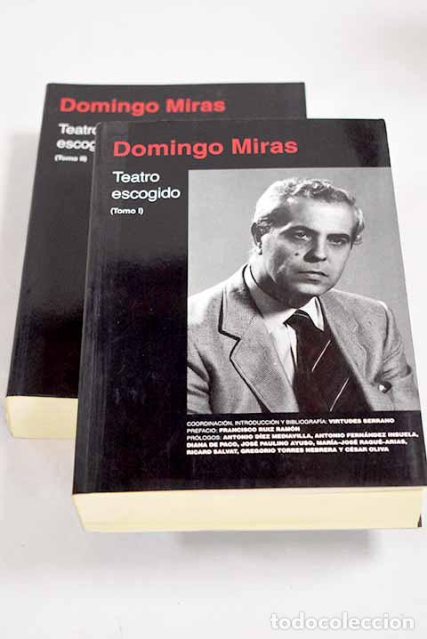 Libros: Teatro escogido: Miras, Domingo.- Miras, Domingo