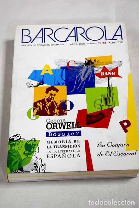 Livros em segunda m&atilde;o: Barcarola: revista de creacion literaria. N&ordm; 71-72