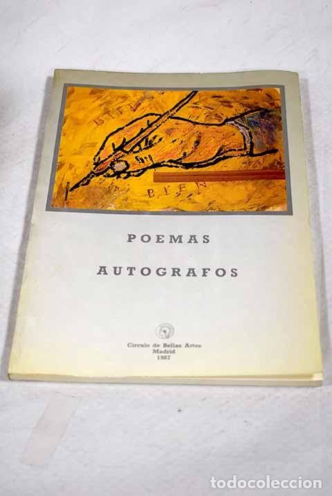 Livres: Poemas aut&oacute;grafos: : C&iacute;rculo de Bellas Artes.