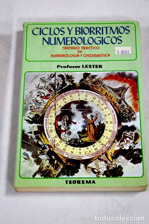 Livres: Ciclos y biorritmos numerol&oacute;gicos