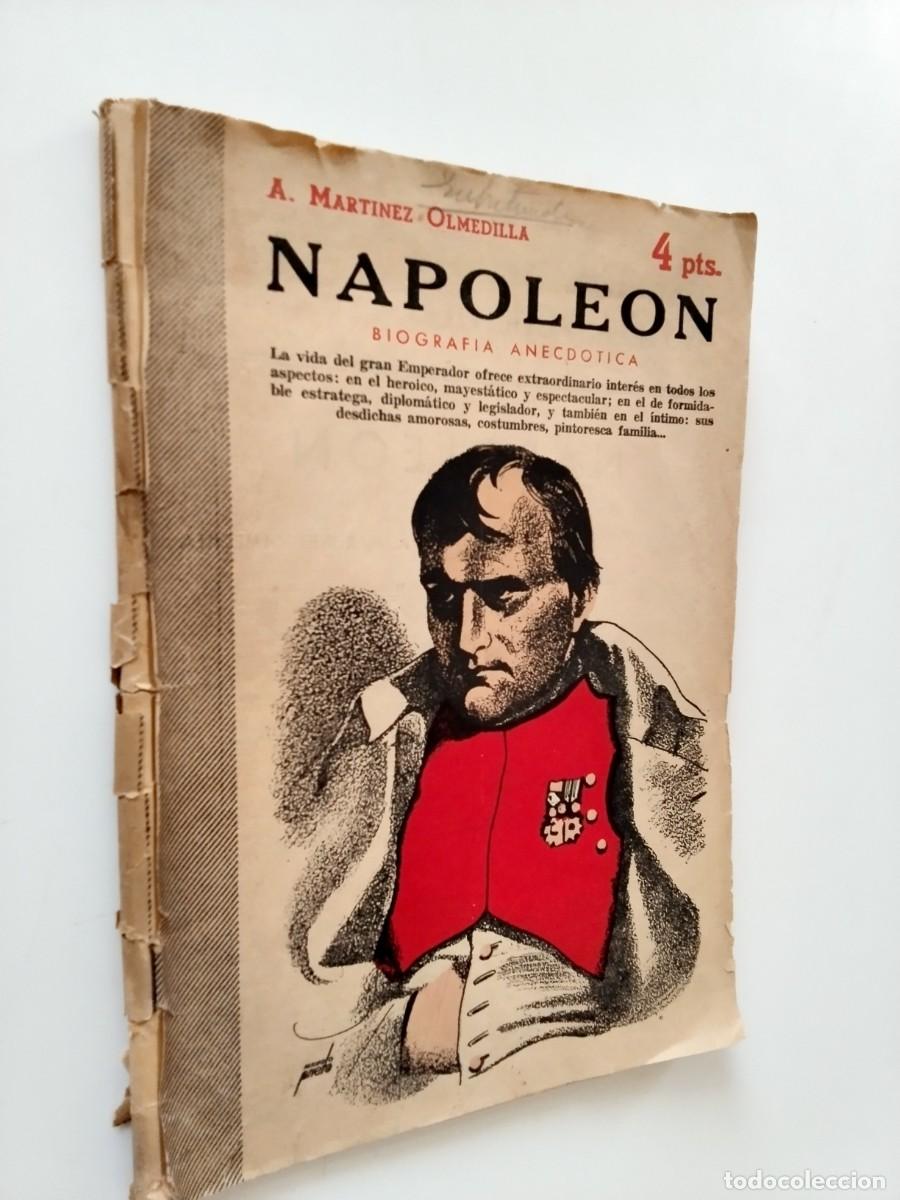 B&uuml;cher: A. Mart&iacute;nez Olmedilla - Napole&oacute;n. Biograf&iacute;a anecd&oacute;tica