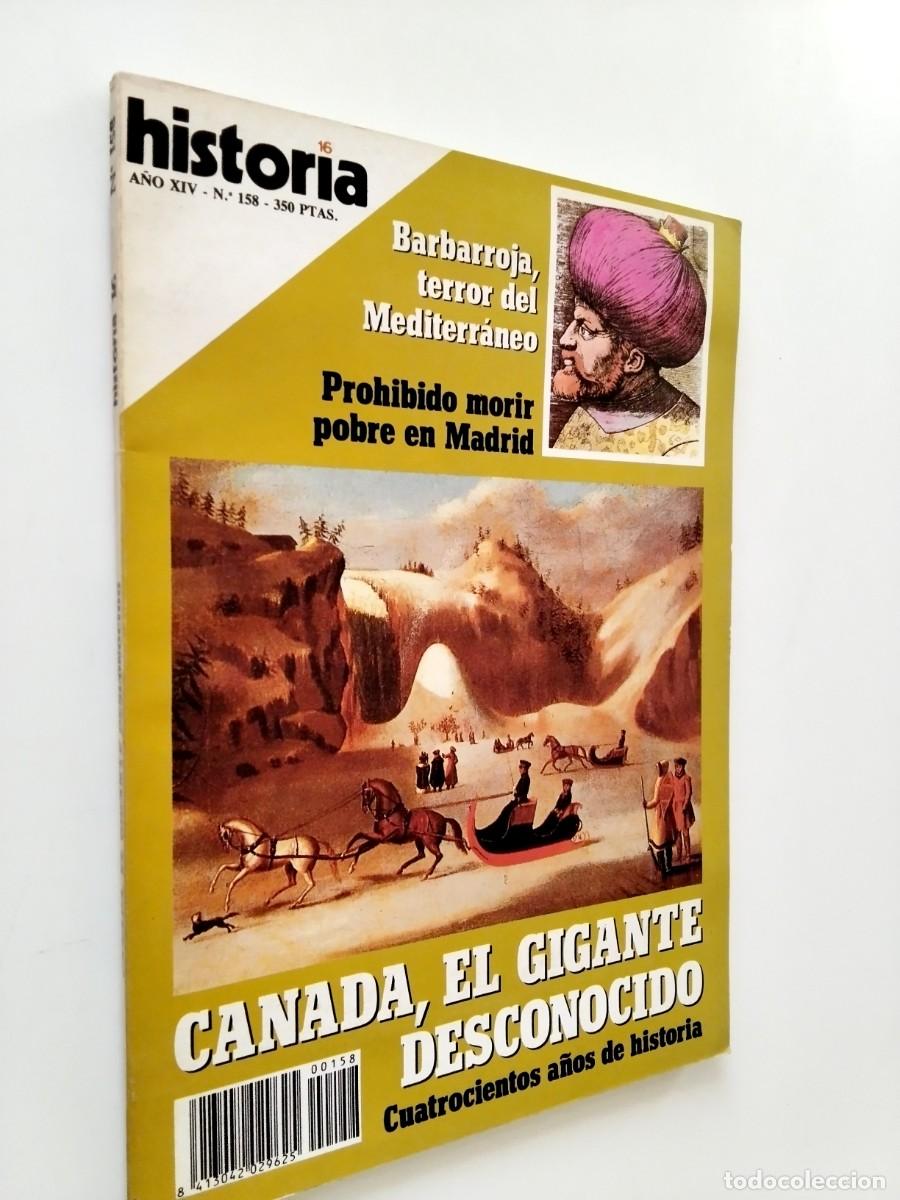 Libros: VV. AA. - Canad&aacute;, el gigante desconocid (Historia 16, A&ntilde;o XIV, n&ordm; 158)