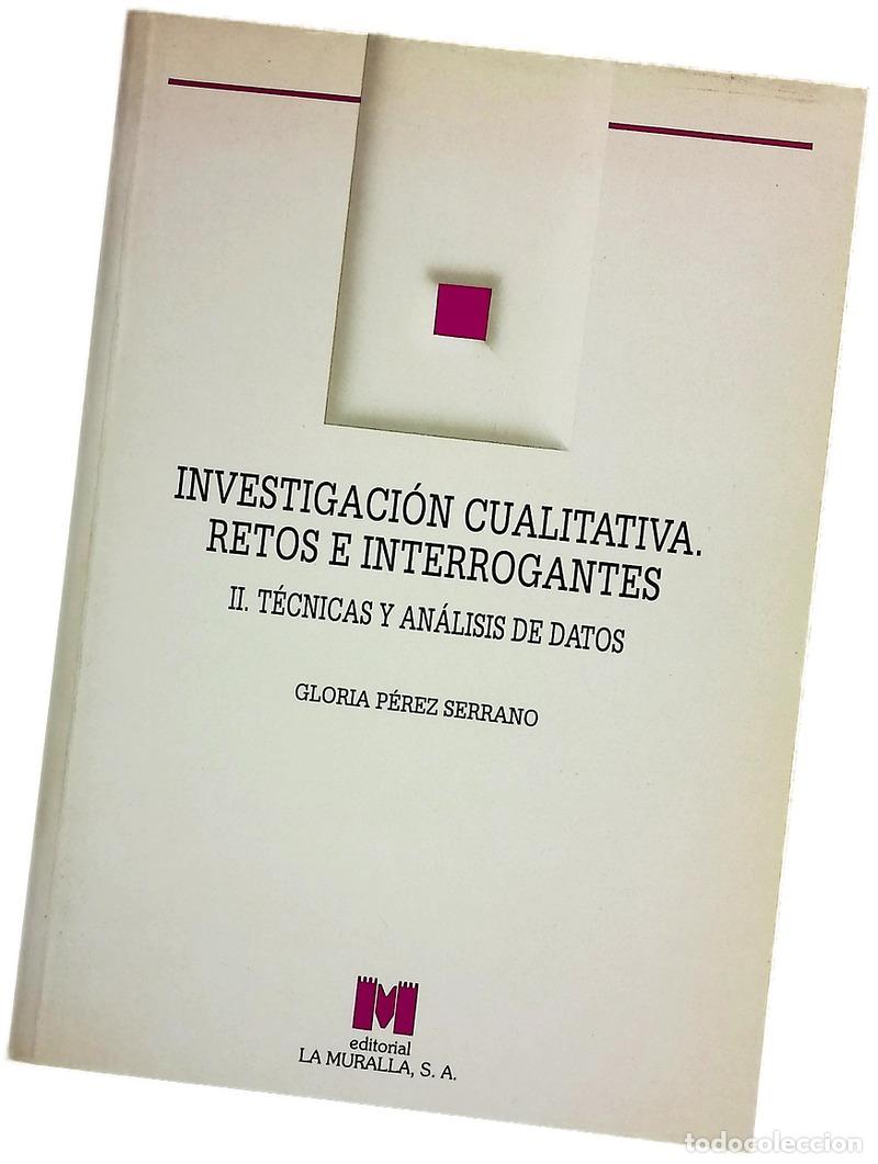 Livros em segunda m&atilde;o: Investigacion Cualitativa. Retos e Interrogantes. t. 02