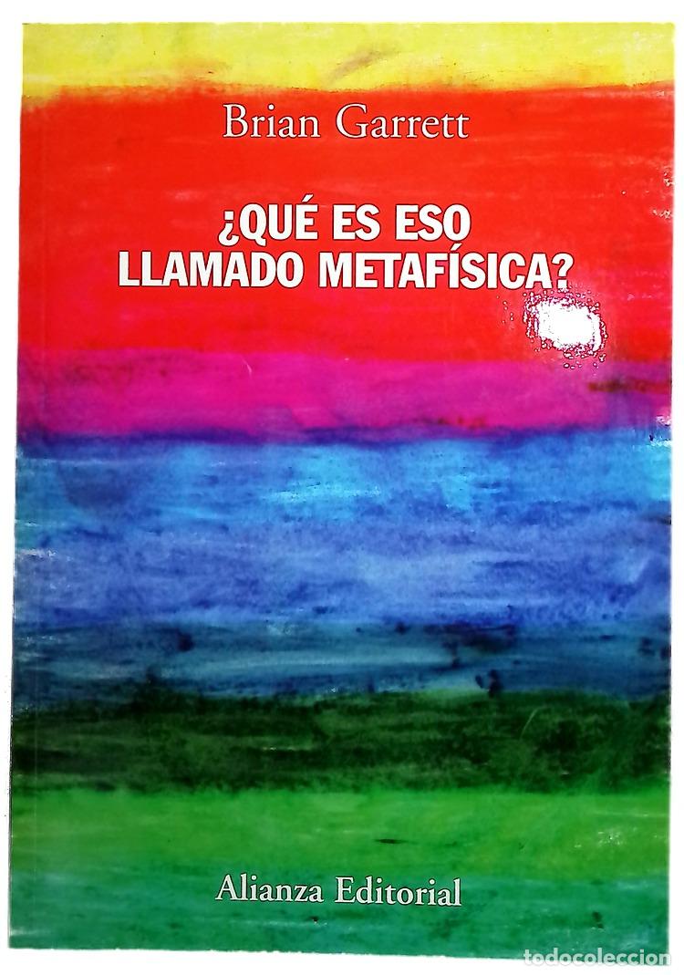 Livres: &iquest;Qu&eacute; es eso llamado metaf&iacute;sica?