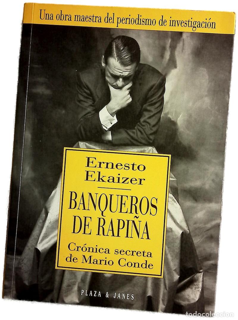 B&uuml;cher: Banqueros de rapi&ntilde;a cr&oacute;nica secreta de Mario Conde