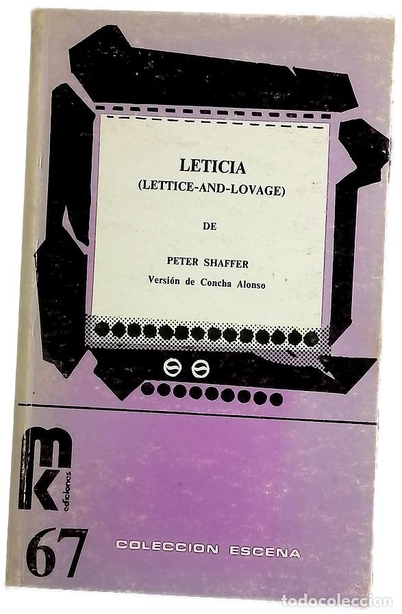 books: Leticia - Shaffer, Peter; Alonso, Concha