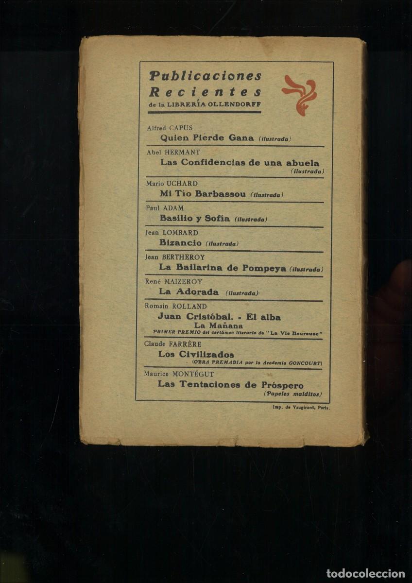 Libros: JUAN CRISTOBAL III LA ADOLESCENCIA. Romain Rolland - Foto 3