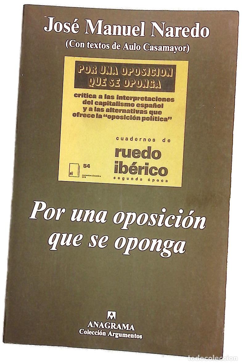 Livros em segunda m&atilde;o: Por una oposici&oacute;n que se oponga