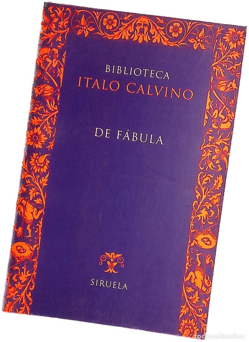 Libros: De f&aacute;bula - Calvino, Italo