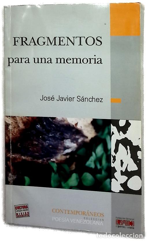 Libros: Fragmentos para una memoria