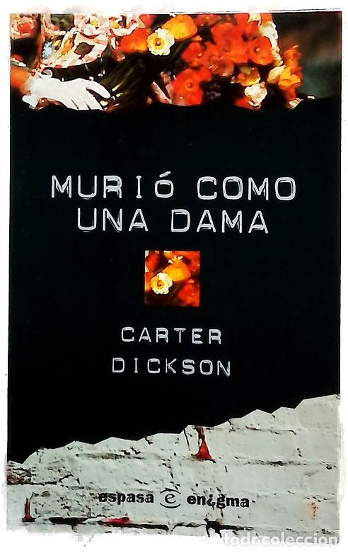 Livres: Muri&oacute; como una dama - Carr, John Dickson