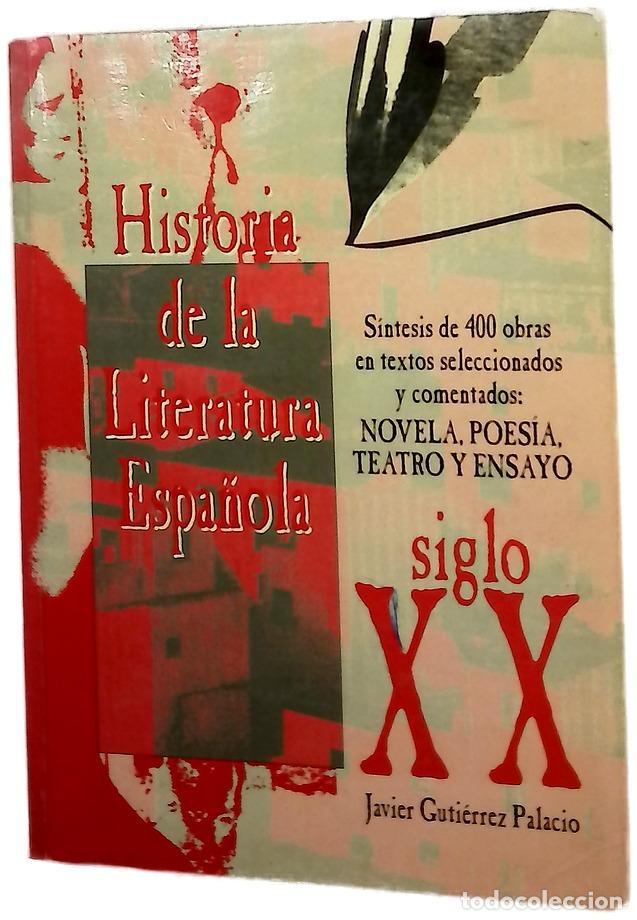 Livros em segunda m&atilde;o: Historia de la literatura espa&ntilde;ola, siglo XX