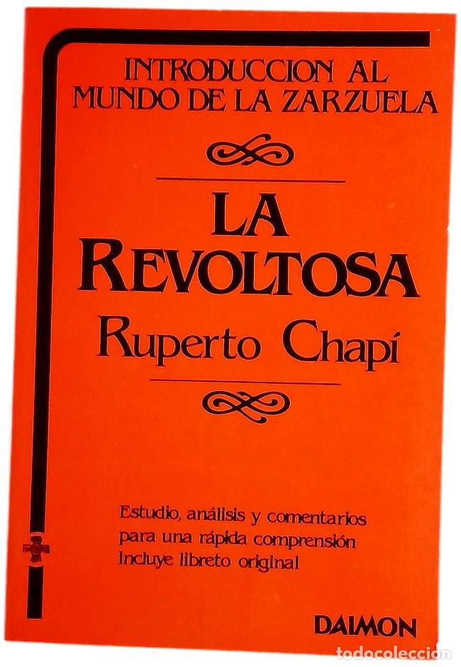 Livros em segunda m&atilde;o: La revoltosa sainete l&iacute;rico en tres cuadros y en verso