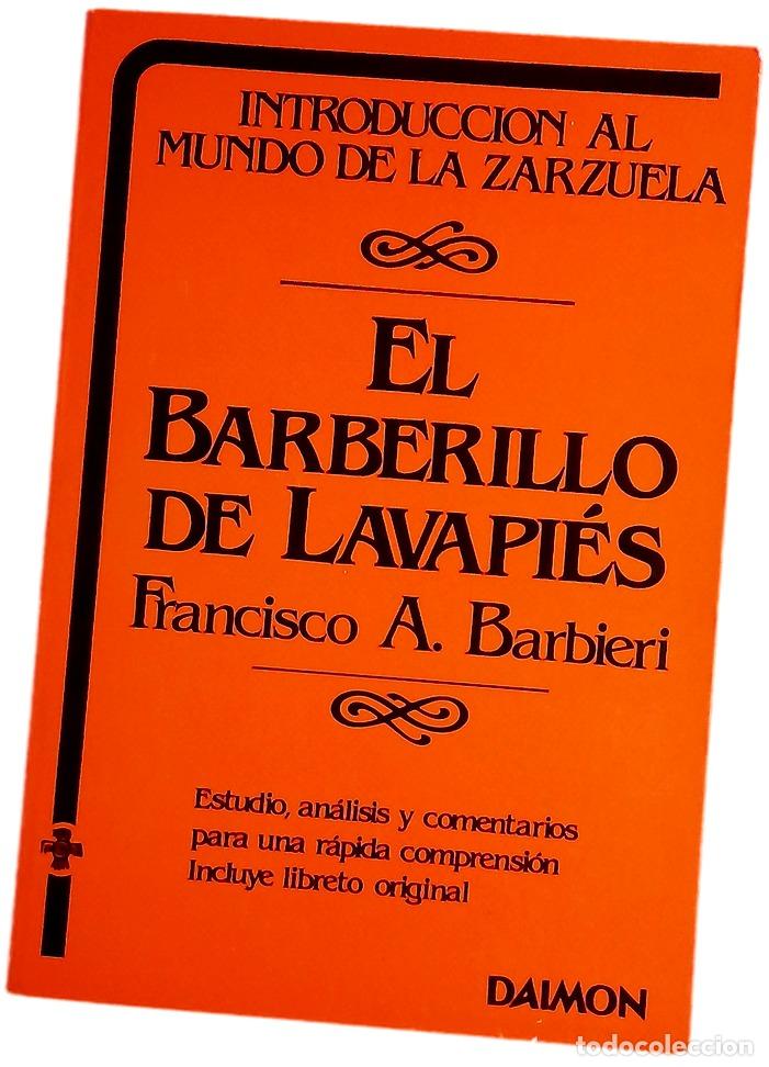 Livros em segunda m&atilde;o: El barberillo de Lavapi&eacute;s