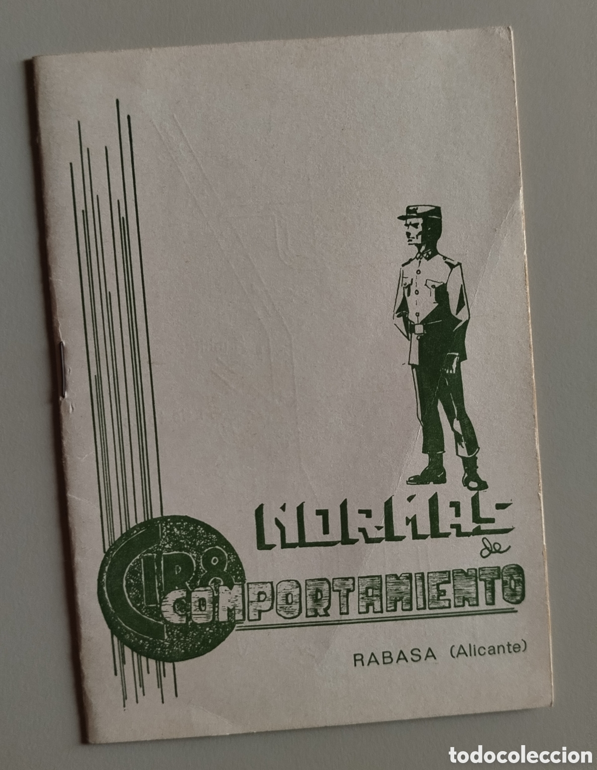 Libros: Normas de comportamiento. CIR8. Rabasa. Alicante. A&ntilde;os 70