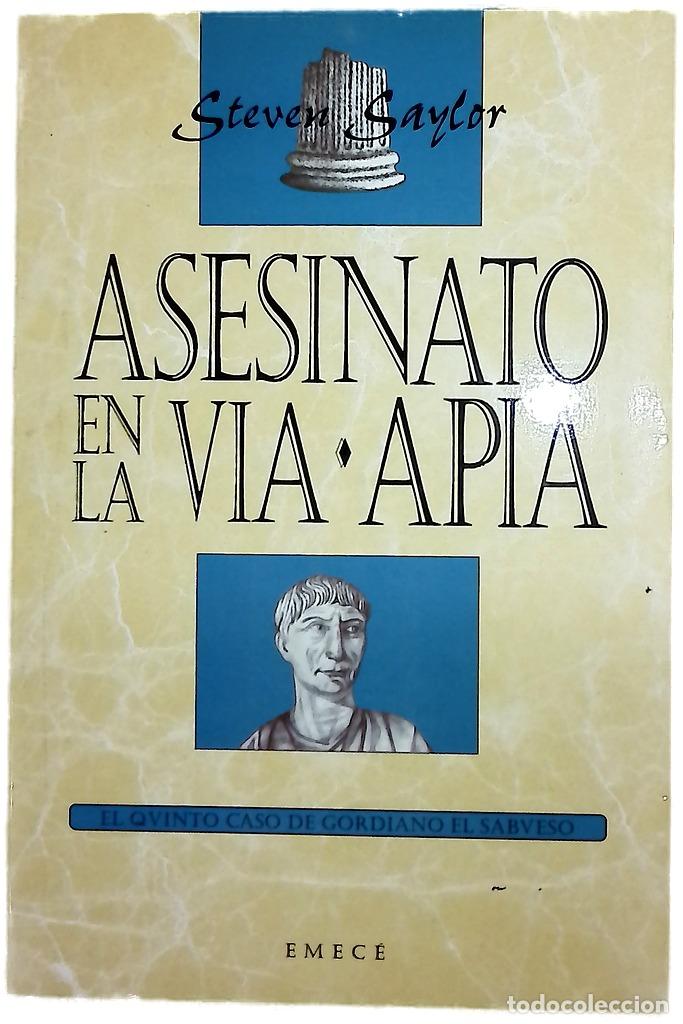 Livros em segunda m&atilde;o: Asesinato en la V&iacute;a Apia - Saylor, Steven