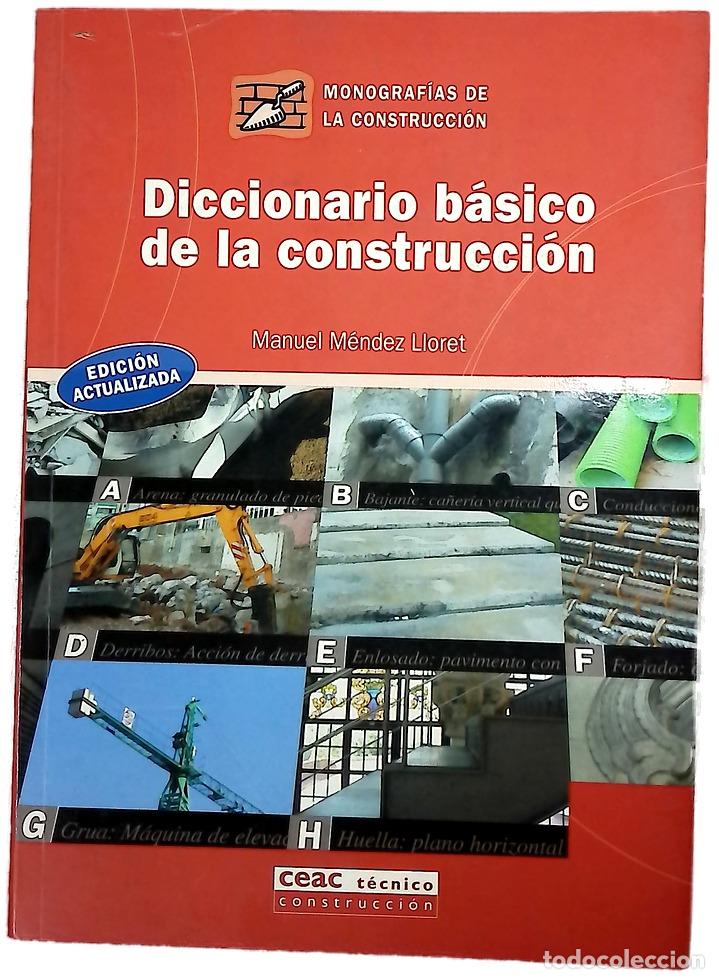 Libri di seconda mano: Diccionario b&aacute;sico de la construcci&oacute;n