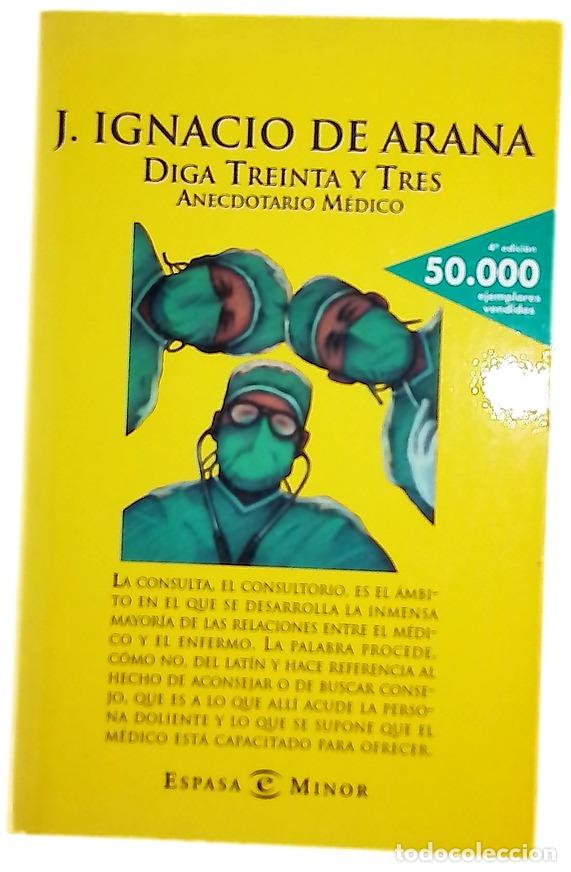 Libros: Diga treinta y tres anecdotario m&eacute;dico