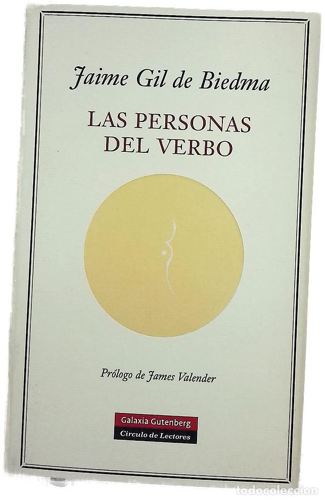 books: Las personas del verbo - Gil de Biedma, Jaime
