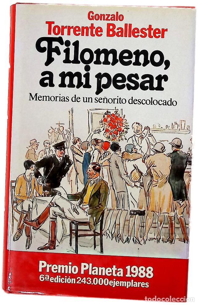 Libros: Filomeno, a mi pesar memorias de un se&ntilde;orito descolocado