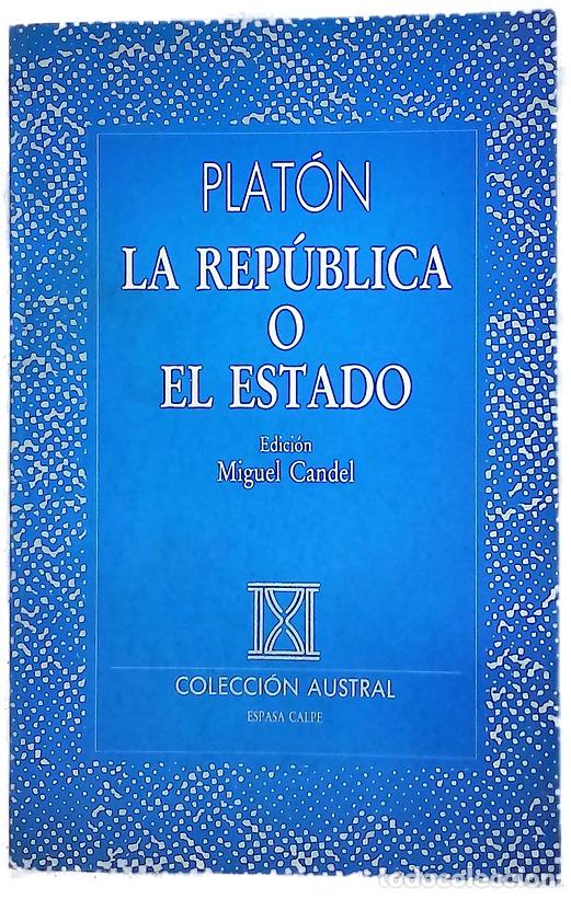 B&uuml;cher: La rep&uacute;blica o El estado - Plat&oacute;n; Azc&aacute;rate, Patricio de