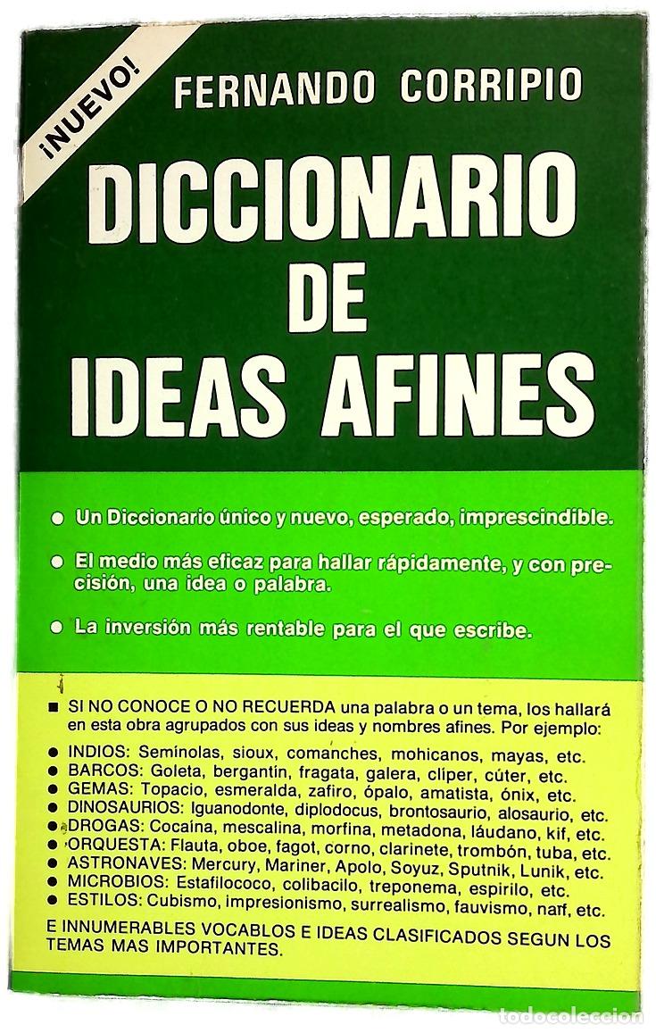 Libros: Diccionario de ideas afines