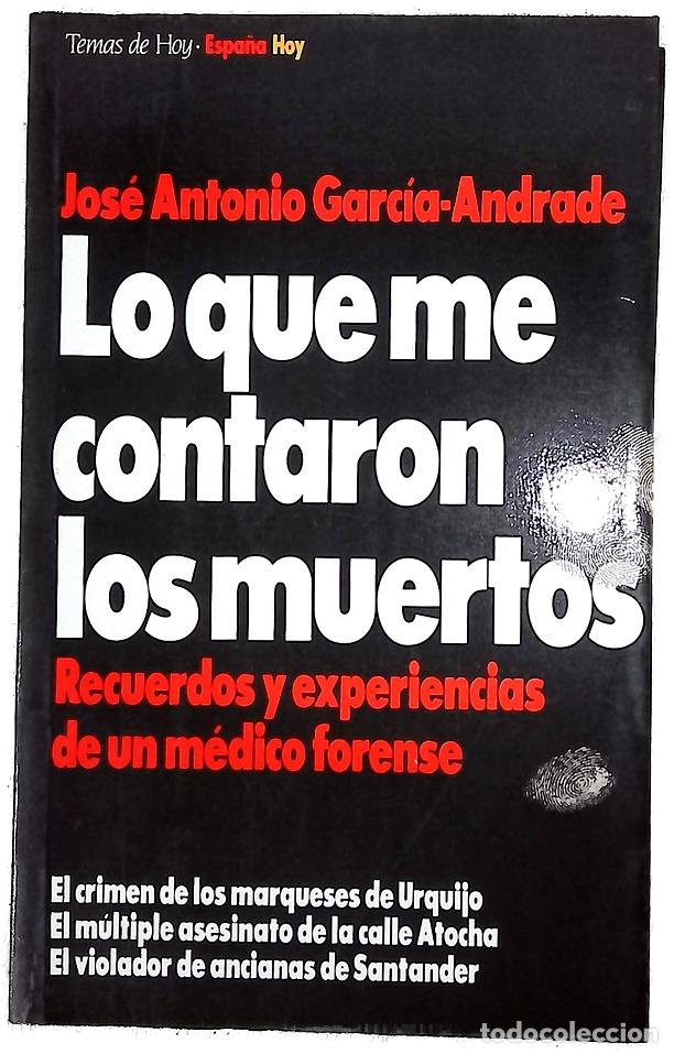 Libri di seconda mano: Lo que me contaron los muertos