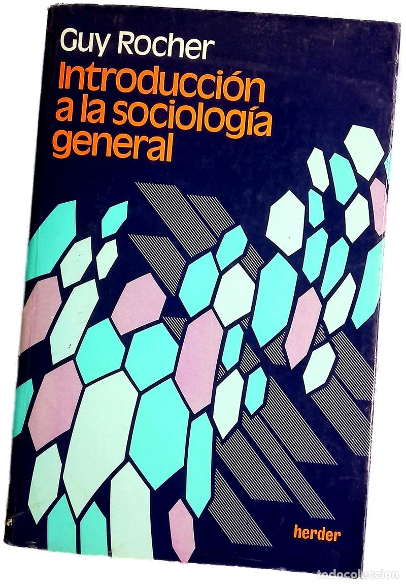 Libros: Introducci&oacute;n a la sociolog&iacute;a general