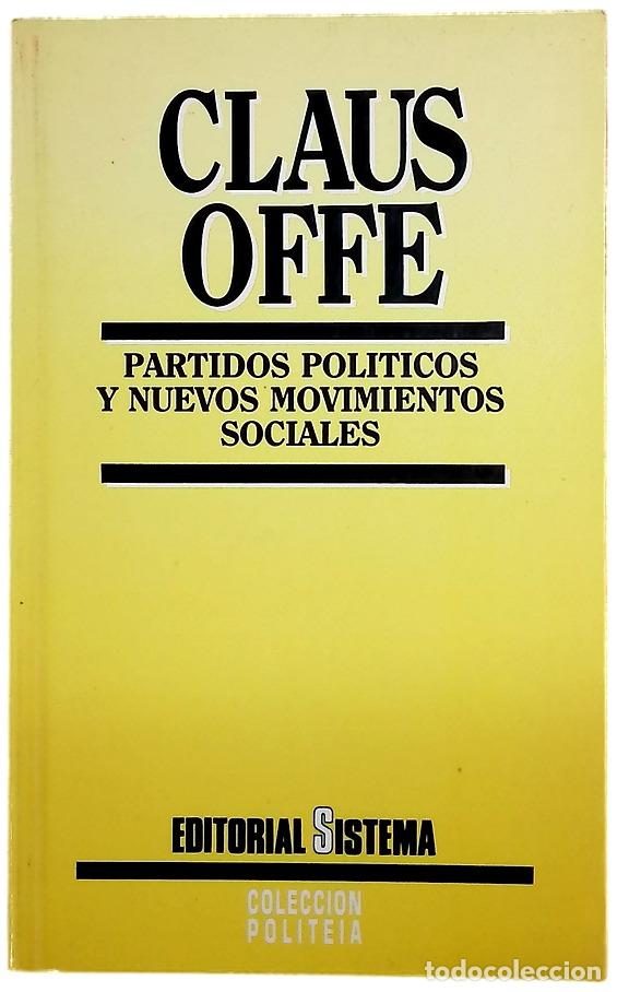 Libri di seconda mano: Partidos pol&iacute;ticos y nuevos movimientos sociales