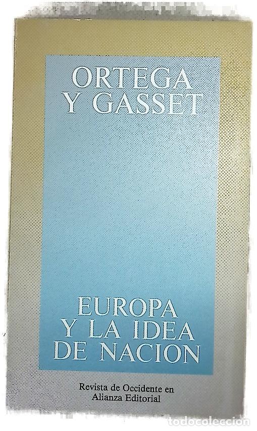 Libri di seconda mano: Europa y la idea de naci&oacute;n (y otros ensayos sobre problemas del hombre contempor&aacute;neo)