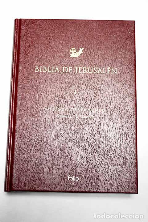 Libros: Biblia de Jerusal&eacute;n, tomo I