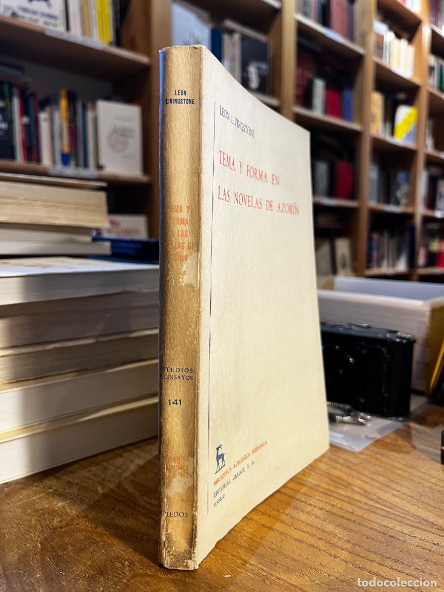 Libros: Tema y forma en las novelas de Azor&iacute;n - Leon Livingstone - Foto 2
