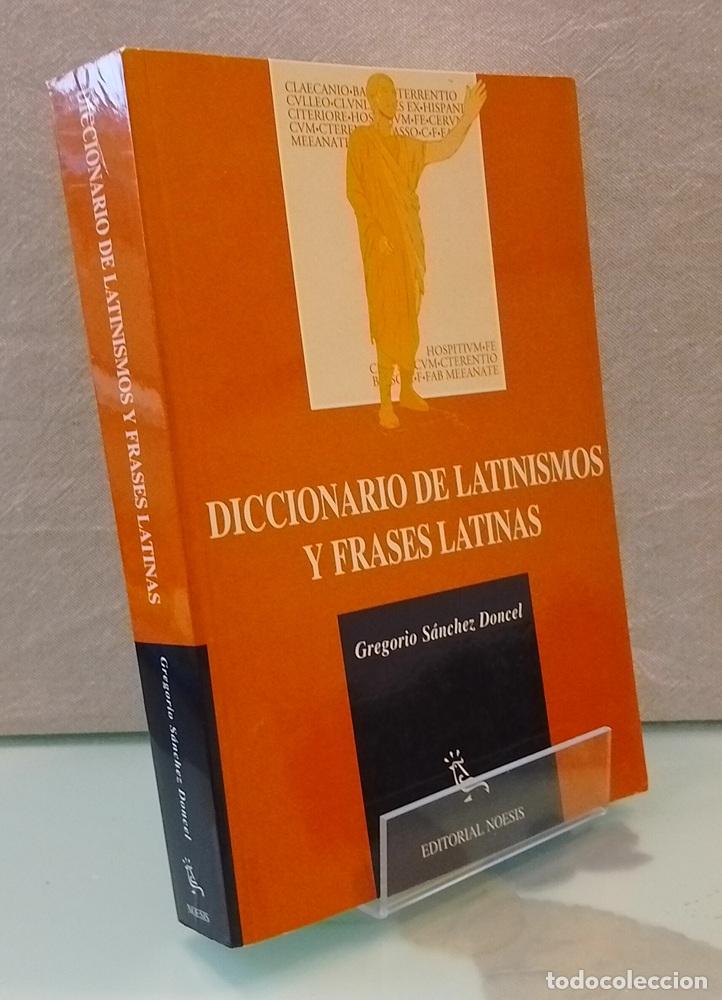 Libros: Diccionario de latinismos y frases latinas - Gregorio S&aacute;nchez-Doncel